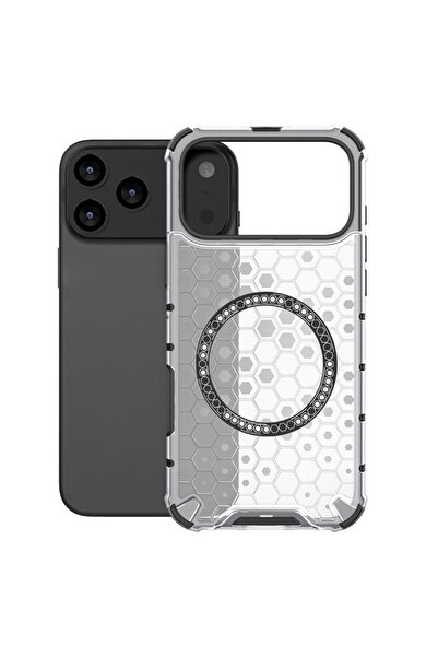 AUDIOX Θήκη Κυψελωτή για iPhone 17, Μαγνητική, με Αντικραδασμικές Γωνίες, Δια...