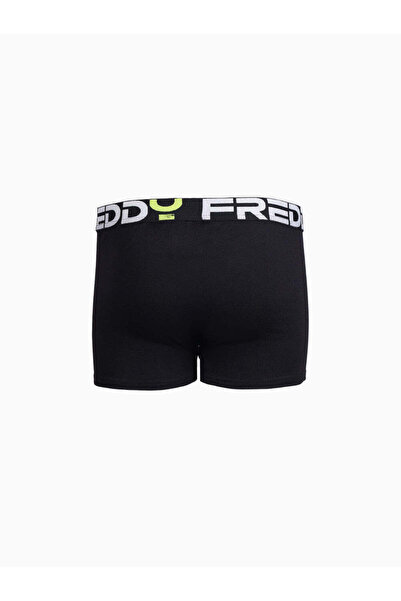 FREDDY Men’s Sports Boxers 3-Pack (Black) – Comfortable Men’s Underwear, Breathable Boxer Shorts for Men