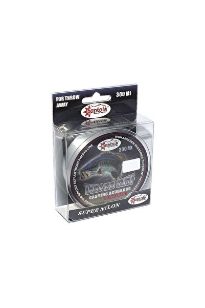 CAPTAIN Tanako Surf 300Mt Monofilament Fishing Line White 0.40 mm