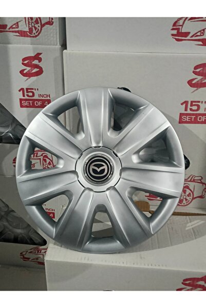 Universal Mazda 14 inç Uyumlu Jant Kapağı 4'lü Takım Amblem Hediyeli