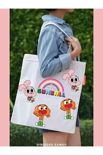 Girlboss Kawaii Gumball Shoulder Bag, White