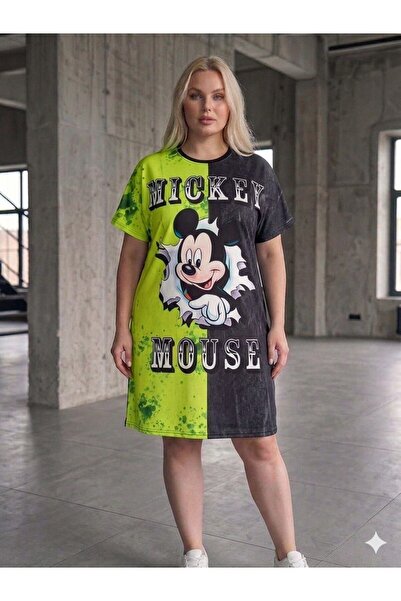 DENİKK Trend Custom Design Digital Stone Printed Oversize Short Sleeve Sports...