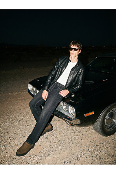 BASEL.CO Timeless Style Basic Jacket with Snap Detail