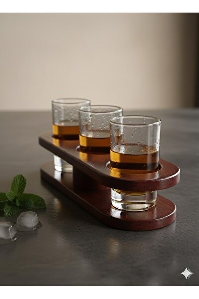 Generic Wooden Shot Glass Holder