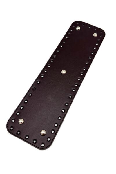 angel çanta aksesuar Τεχνητό δέρμα Σκούρο Καφέ Χρώμα 35Χ10 εκ. Ορθογώνια Βάση...