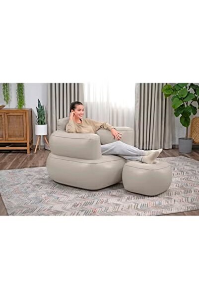 FULLJOY كرسي استرخاء مريح بتصميم مكعب مريح 42 انش × 39 انش × 31.5 انش/1.07 مت...