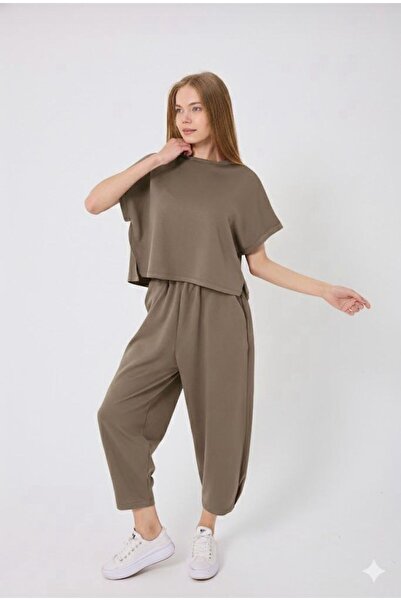 Trendingsize Modal Textured Short-Sleeved Shalwar Suit