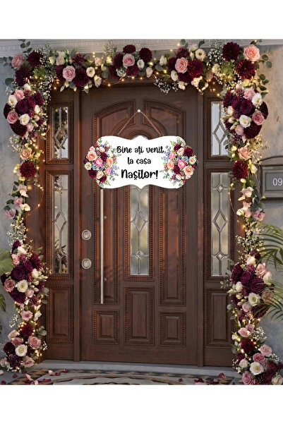 Bello Carino High quality decoration products Plăcuță "Bine ați venit la Casa...