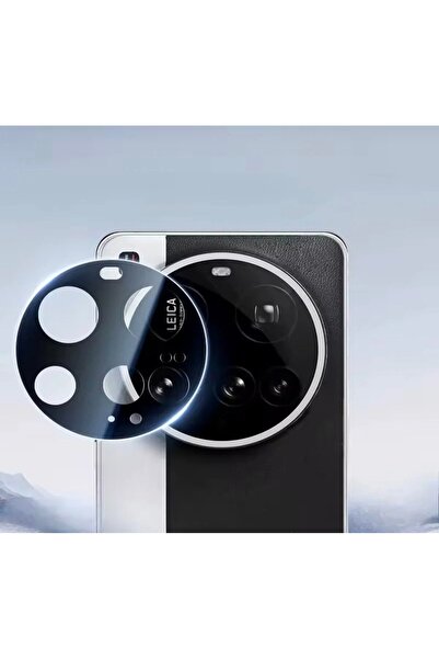ENİLTECH Tempered Glass Hard Black Lens Compatible with Mi 15 Ultra