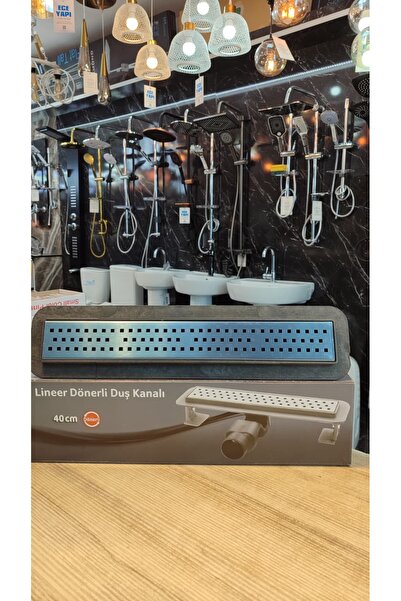 ecestore Delikli Duş Kanalı Duş Süzgeci Yer Sifonu Krom
