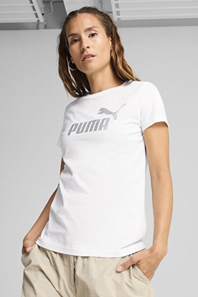 Puma Μεταλλικό Αρ. 1 Logo Tee Γυναικείο κοντομάνικο μπλουζάκι