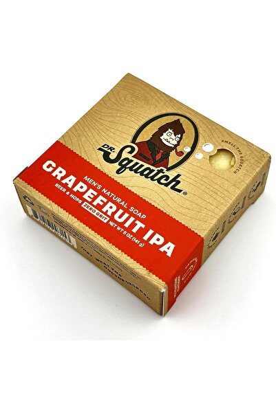 Dr Squatch Dr. Squatch All Natural Bar Soap For Men With Zero Grit, Grapefrui...