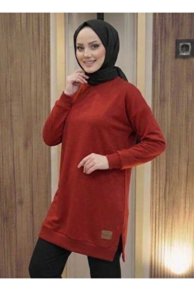 Bala Giyim Women's Two-Ply Tunic with Slit