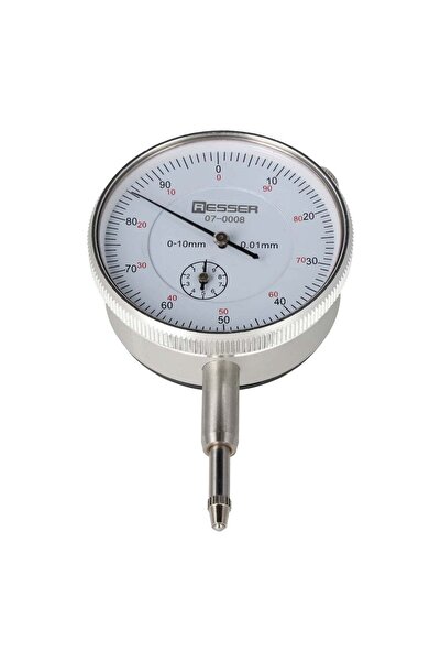 GEBOTOOLS Ρολόι Σύγκρισης-Μικρόμετρο 0-10mm 0.01 RESSER