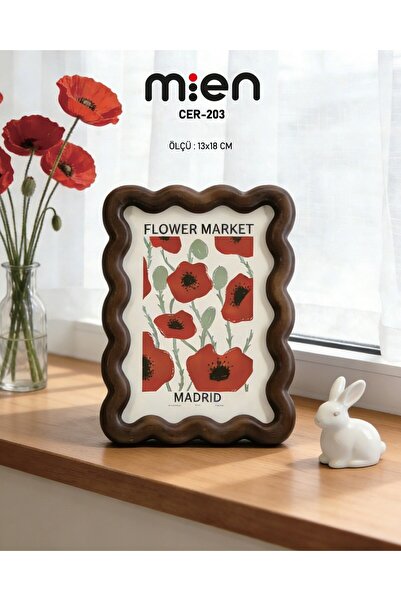 MİEN Κυματιστό πλαίσιο ακακίας 13x18εκ.