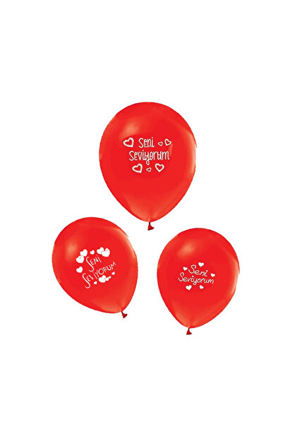Gemar 100 I Love You Printed Balloons