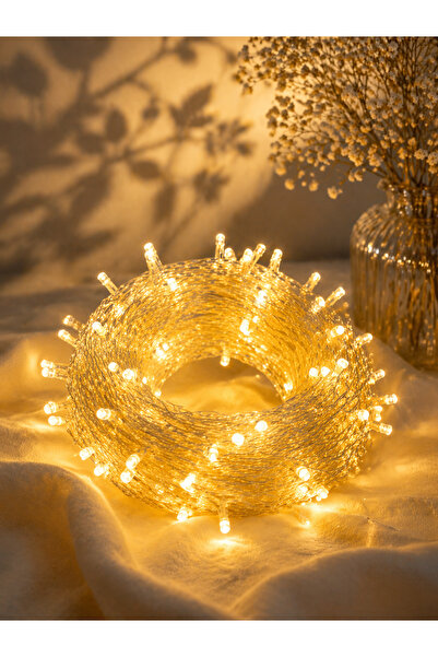 VELLESERAY'S HOME 3 Metre 20 LED Gün Işığı Şeffaf Kablolu Dekoratif Işık – 2 ...