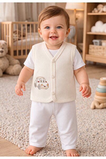 Baby Shez 100% Organic Cotton Newborn Baby Girl and Boy Vest Seasonal 3-6 6-9...