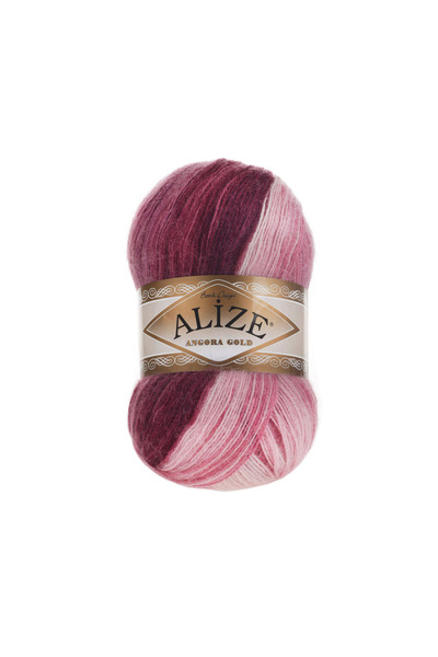 Alize أنجورا جولد باتيك 20% صوف - 80% أكريليك / 100 جرام - 550 متر اللون 1895