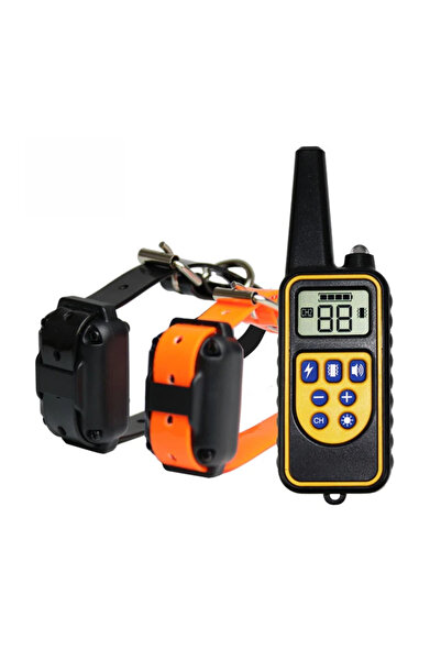 ELMHURST Επαγγελματικό κολάρο εκπαίδευσης για 2 σκύλους, εμβέλεια ενδιαίτειας...