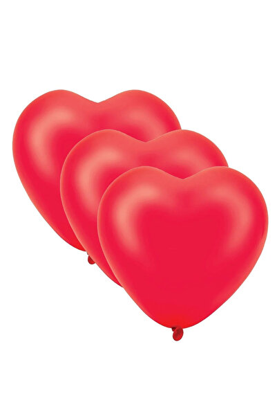 Gemar Balloons بالون على شكل قلب من جيمار، عبوة من 100 قطعة