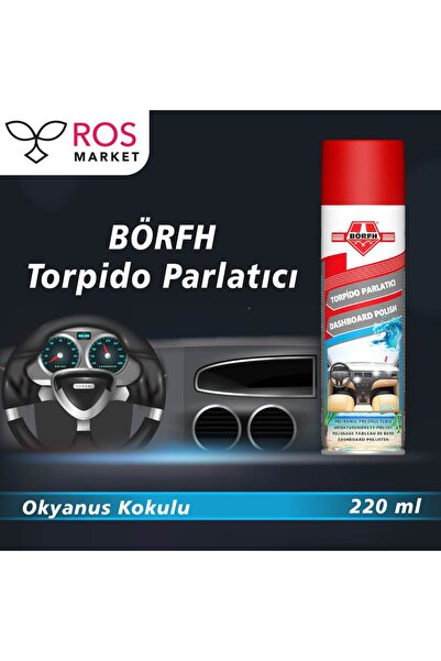 STAND TORPİDO TORPİDO PARLATICI SPREY 220 ML OKYANUS