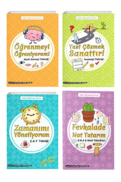 Tonguç Yayınları Tonguç: Öğrenmeyi Öğreniyorum-Test Çözmek Sanattır-Zamanımı ...