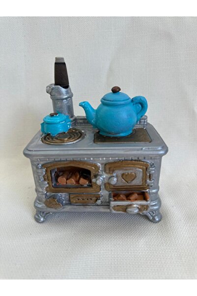 ozlora home Nostaljik Kuzine Tütsülük – Dekoratif Mini Soba Obje