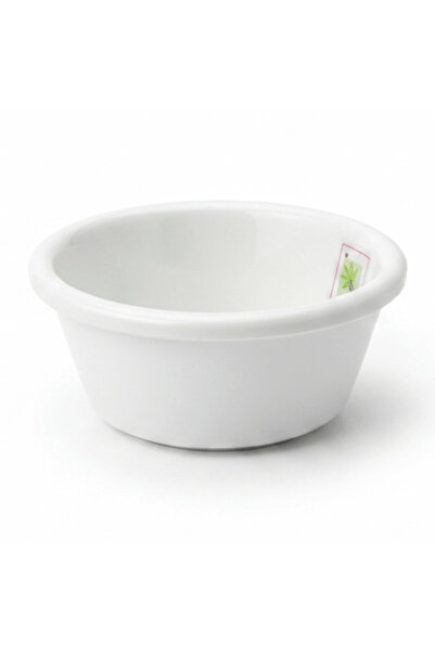 Harmony Premium White Melamine Sauce Serving Bowl 9.5 cm