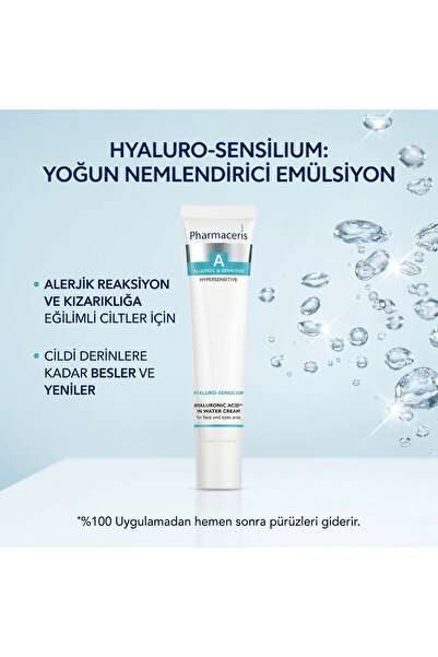 Pharmaceris Hassas Ciltler İçin Hyalüronik Asitli Nemlendirici Yüz ve Göz Kre...