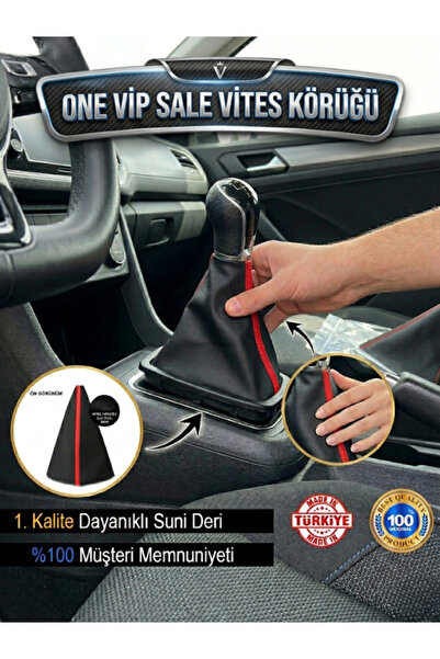 One VIP Sale Seat Cordoba Siyah Deri özel yeni Tasarım Kırmızı Şerit Vites Kö...