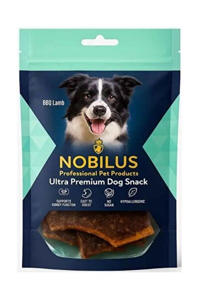NOBİLUS Barbekü Soslu Kuzulu Etli Köpek Ödül Maması 80 Gr