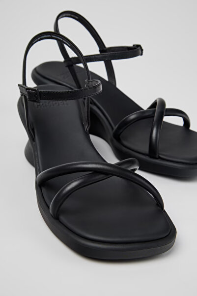 CAMPER Louise Sandal Kadın Siyah Deri Sandalet