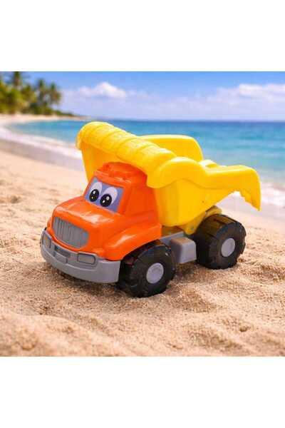 ECOİFFİER Παιχνίδια μπουλντόζα/εκσκαφέας/ανατρεπόμενο φορτηγό για άμμο