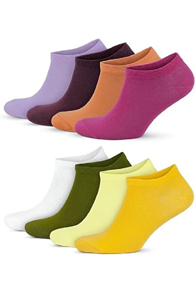 Happy Steps Σετ 8 τεμαχίων Βαμβακερά Μικτά Μποτάκια Οικονομικά