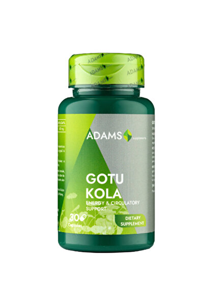 Adams Supplements Gotu Kola 400mg, 30cps,