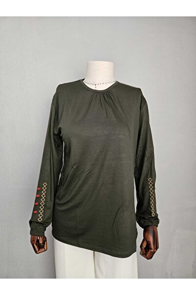 Nacar Moda Women's Lycra Combed Cotton Blouse for Middle Age and Above, Four ...