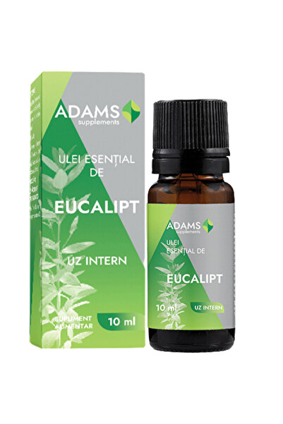Adams Supplements Ulei esențial de eucalipt, uz intern, 10ml