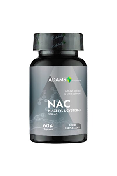 Adams Supplements NAC (N-Acetyl L-Cysteine) 300mg, 60cps,