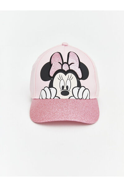 LC Waikiki Trendlucky Minnie Mouse Printed Girl's Cap Hat with Difference in ...