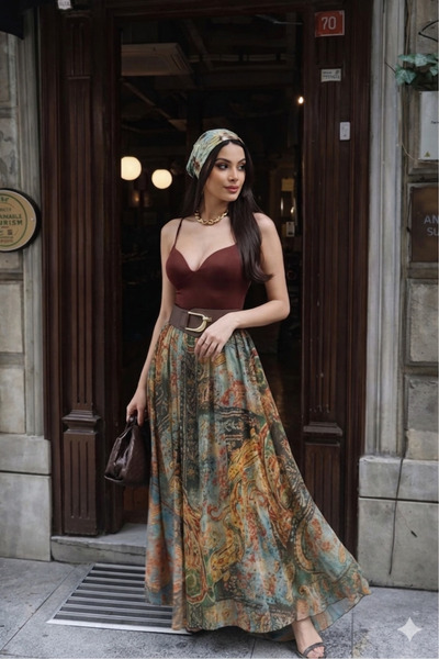 Nursay Ίσο εξοχωρητικό φούστα με σχέδιο