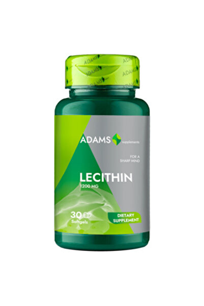 Adams Supplements Lecitina 1200mg, 30cps,