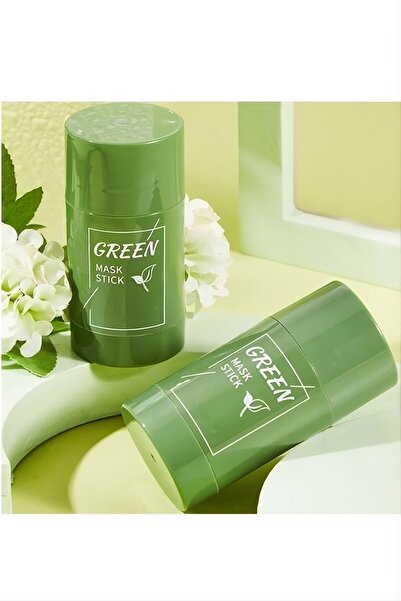 HİROS'H Yeşil Çay Özlü Siyah Nokta Ve Maskesi & Green Tea Mask Stick