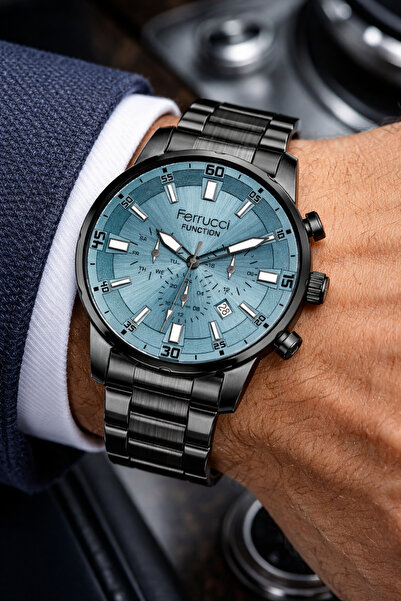 Ferrucci Men's Wristwatch with Stylish Dial, Suitable for Daily Use, 3 Atm