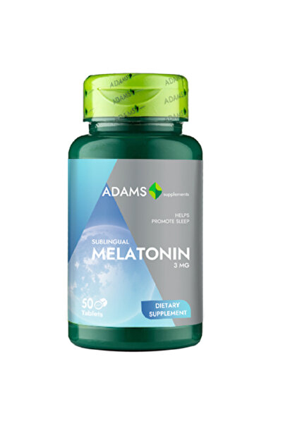 Adams Supplements Melatonina 3 mg 50cps