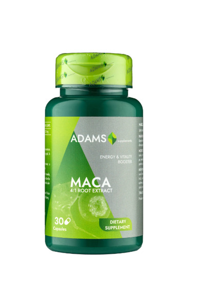 Adams Supplements Maca 500mg, 30cps,