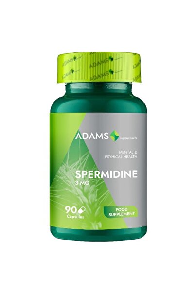 Adams Supplements Spermidine 3mg, 90cps,