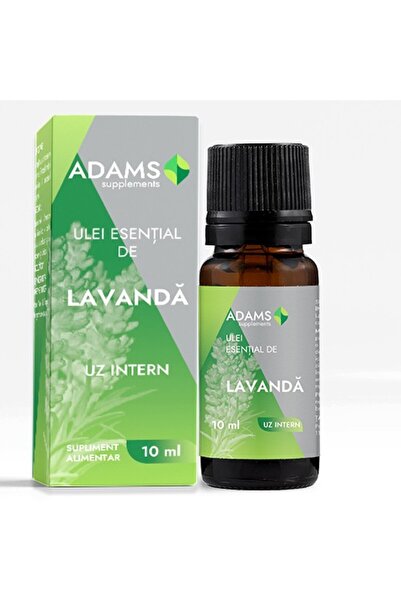 Adams Supplements Ulei esential de Lavanda, uz intern, 10ml,