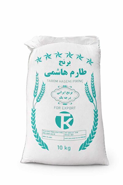 Kaya IRAN Tarom Haşemi Glutensiz Aromalı Pirinç 10 Kg