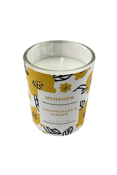 OEM Ονειρικό αρωματικό κερί με άρωμα λεμονόχορτου και τζίντζερ